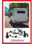 Ayı Sürüsü Dağ Orman Doğa Manzara Off Road Kam Karavan Sticker 1