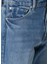 Modern Straight Fit Açık Mavi Jean Pantolon 4