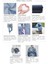 Ütü ile Yapışan Kot Arma Patch Kot Yaması, Denim, Jeans Onarım ve Dekoratif Amaçlı Çiçek (Buz Mavi) 4