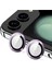 Newface Samsung Galaxy Z Flip 5 Valdez Metal Kamera Lens - Derin Mor 1