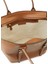 Buckle Tote Taba Kadın Deri Alışveriş Çantası 5
