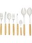 Intreccio Collection Bej 74 Parça Çatal Bıçak Kaşık Seti 1
