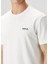 Beyaz Logo Nakışlı T-Shirt 5