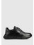 Siyah Deri Erkek Sneaker 1