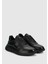 Siyah Deri Erkek Sneaker 2