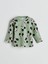 Yeni Sezon Bisiklet Yaka Mickey Mouse Baskılı Erkek Bebek Pijama Takımı 2