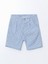 Yeni Sezon Çizgili Gabardin Erkek Çocuk Cepli Şort 1