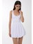 Kadın Balon Etekli Mini Elbise White 1