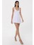 Kadın Balon Etekli Mini Elbise White 2