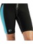 Lido Lady Shorty Dalış Elbisesi 2mm - L-Black - Aquamarıne 5