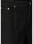 Straight Raw Siyah Jean Pantolon 4