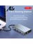 Ally 7in1 USB 3.0 + HDMI + RJ45 + Type-C Hub Adaptör Çevirici Dock STATION-(1903) 2