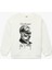 Uzun Kollu Bisiklet Yaka Atatürk Baskılı Oversize Sweatshirt 1