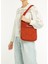 Turuncu Kadın Rafya Alışveriş Çantası 2