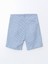 Yeni Sezon Çizgili Gabardin Erkek Çocuk Cepli Şort 3