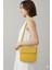 El Yapımı Sarı Örgü Omuz Çantası – Bohem Kadın Çanta 1
