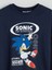 Yeni Sezon Bisiklet Yaka Sonic Baskılı Erkek Çocuk Tişört 2