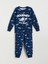 Yeni Sezon Bisiklet Yaka Erkek Çocuk Pijama Takımı 1
