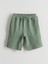 Yeni Sezon Beli Lastikli Basic Erkek Çocuk Şort 1