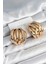 Pirinç Gold Renk Vintage Kadın Küpe 1