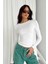 Bisiklet Yaka Basic Uzun Kollu Crop Büstiyer Likralı 5