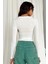 Bisiklet Yaka Basic Uzun Kollu Crop Büstiyer Likralı 7