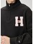 Siyah Yakası Fermuarlı Sweatshirt 5