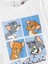 Yeni Sezon Tom ve Jerry Baskılı Erkek Bebek Şortlu Takım 5