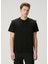 Siyah Logo Detaylı T-Shirt 1