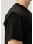 Siyah Logo Detaylı T-Shirt 6