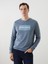 Yeni Sezon Bisiklet Yaka Uzun Kollu Baskılı Erkek Sweatshirt 1