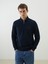 Yeni Sezon Dik Yaka Erkek Sweatshirt 1