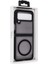 Newface Samsung Galaxy Z Flip 4 Kılıf Blur Fold Magsafe Kapak - Mat Siyah 2