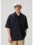 Lacivert Polo Yaka T-Shirt 4
