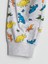 Yeni Sezon Beli Lastikli Dinozor Baskılı Erkek Çocuk Pijama Altı 2