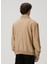 Camel Deri Bomber Ceket 5