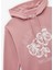 Kapüşonlu Çiçek Baskılı Oversize Sweatshirt 3