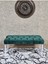 Beyaz Boyalı Tel Ayaklı 90 cm Puf Bench - Puf - Bench - Kasalı Oturak - Oturak - Yatak Ucu Puf Yeşil Renk 90 x 41 Boyut/ebat 2