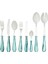 Venezia Yeşil Çelik 74 Parça Çatal Bıçak Kaşık Seti 1