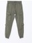 Yeni Sezon Slim Fit Gabardin Erkek Kargo Pantolon 5