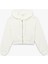 Rahat Kalıp Cep Detaylı Kapüşonlu Fermuarlı Crop Sweatshirt 2