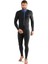 Skin Man Tek Parça Dalış Elbisesi Black - Blue-1mm - Xl 4