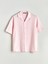 Yeni Sezon Resort Yaka Kısa Kollu Müslin Erkek Gömlek 5