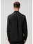 Siyah Oversized Poplin Gömlek 5