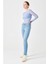 Nelly Skinny Fit Baby Blue Kadın Jean Pantolon 2