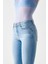 Nelly Skinny Fit Baby Blue Kadın Jean Pantolon 4
