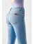 Nelly Skinny Fit Baby Blue Kadın Jean Pantolon 5
