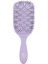 Go Green Paddle Detangler Lila Kalın Telli Saçlar Için Geniş Saç Fırçası 1