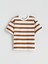 Yeni Sezon Bisiklet Yaka Çizgili Erkek Çocuk Tişört 2'li 2