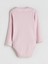 Yeni Sezon Bisiklet Yaka Uzun Kollu Kız Bebek Çıtçıtlı Body 3